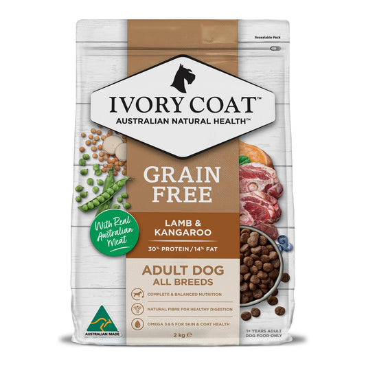 Ivory Coat Dog Grain Free Lamb & Kangaroo