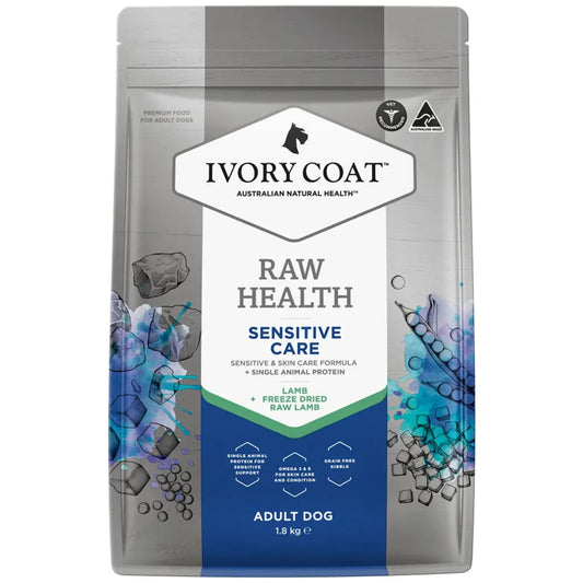 Ivory Coat Dog Raw Health - Sensitive Care