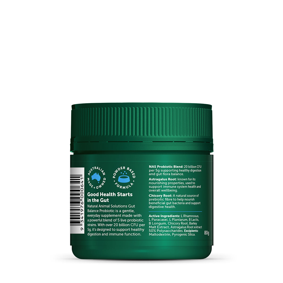 NAS Gut Balance Probiotic Natural