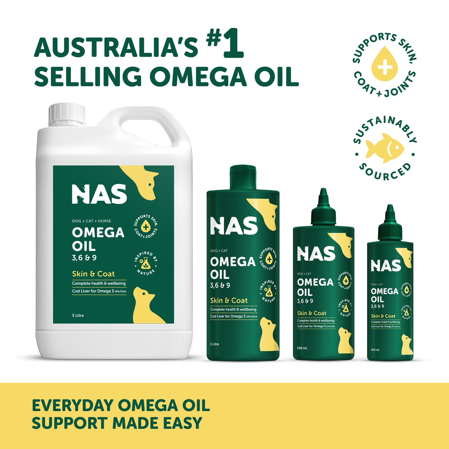 NAS Omega 3, 6 & 9 Oil