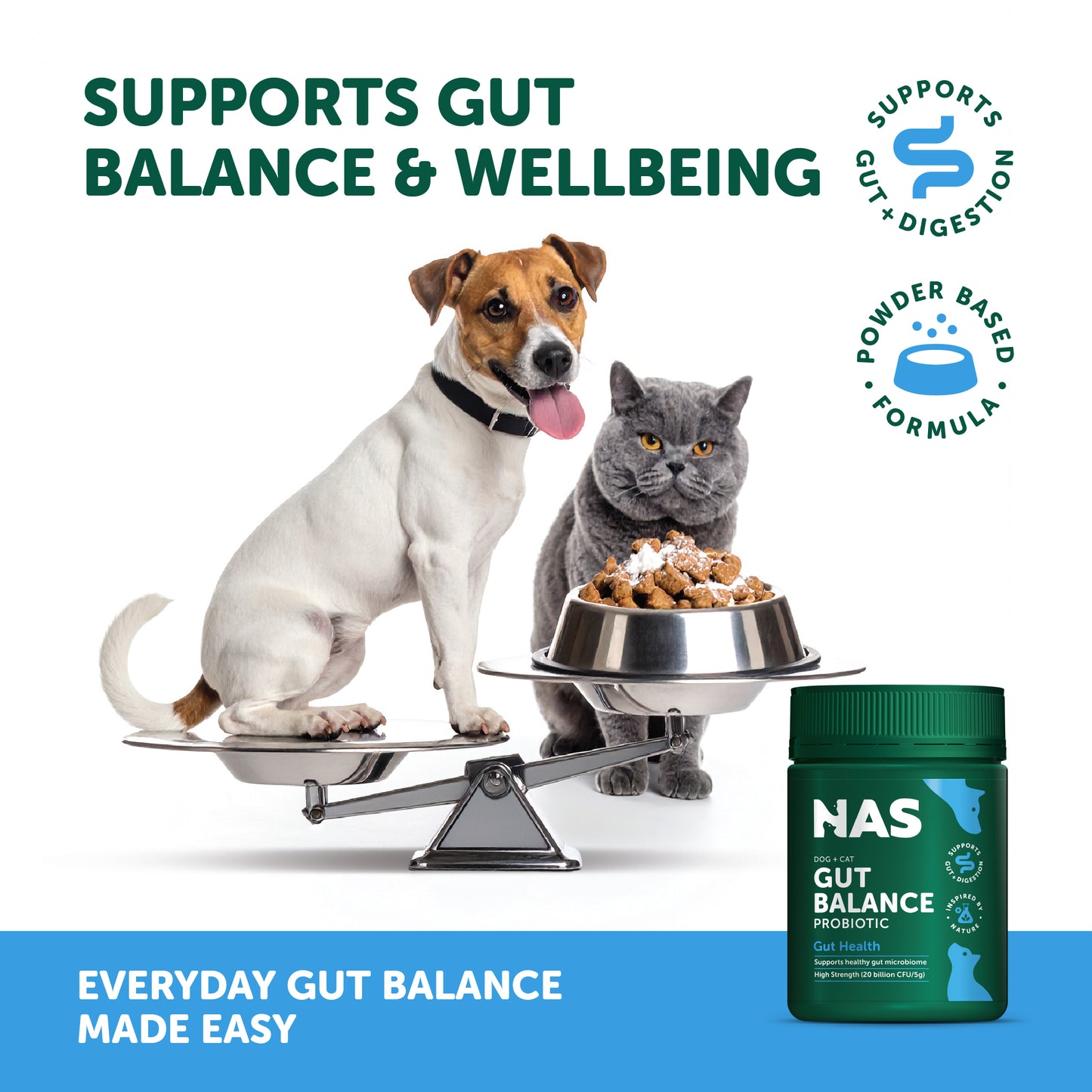 NAS Gut Balance Probiotic Natural