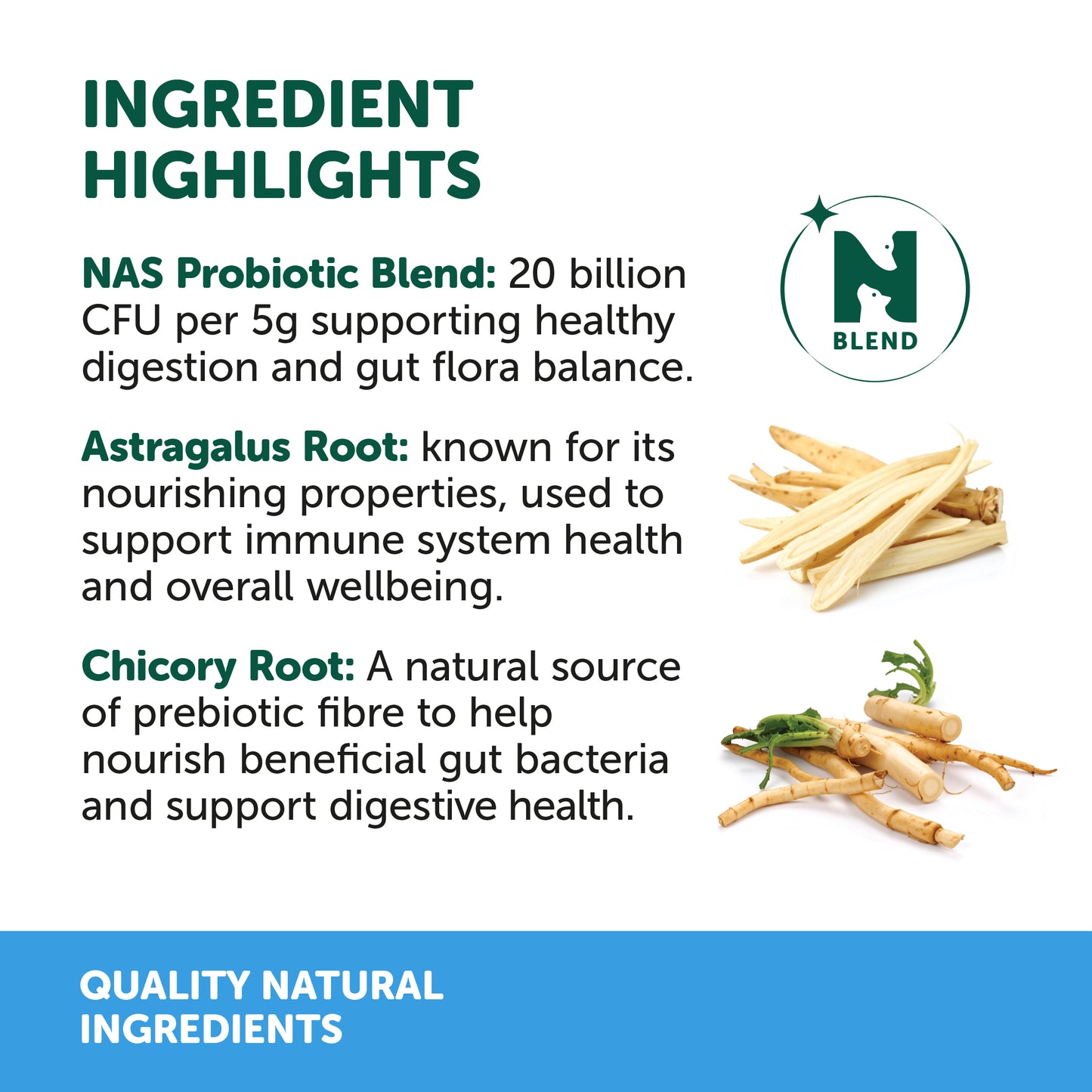 NAS Gut Balance Probiotic Natural