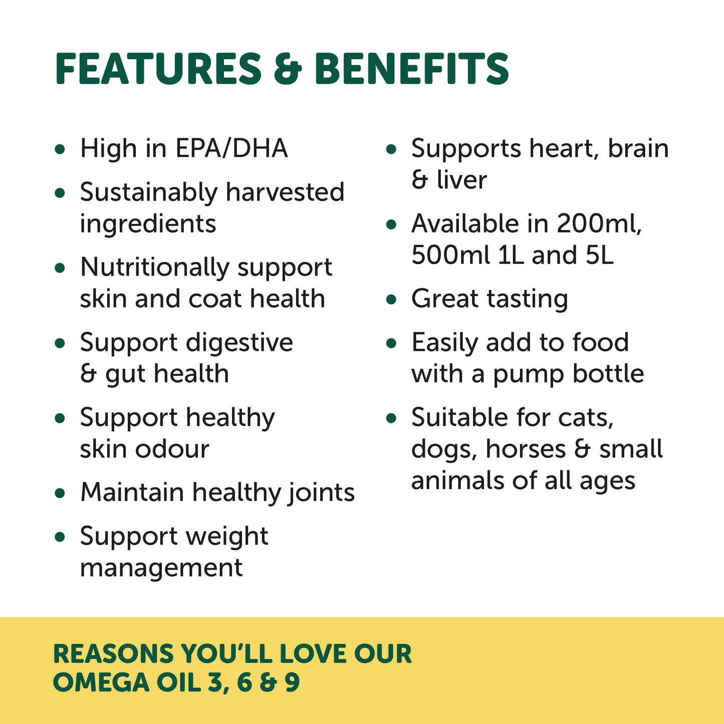 NAS Omega 3, 6 & 9 Oil