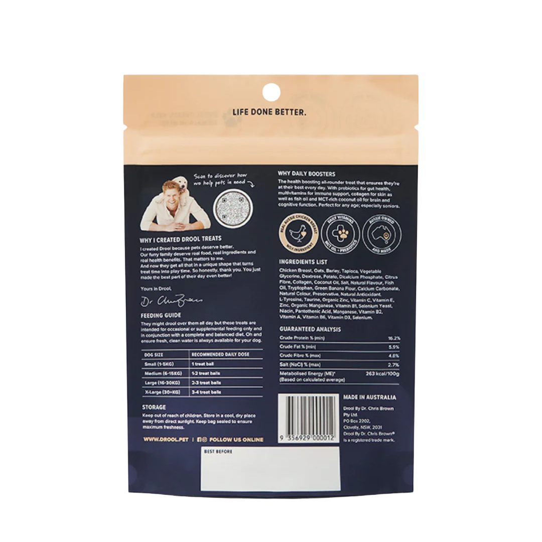 Drool By Dr. Chris Brown Daily Booster 110g