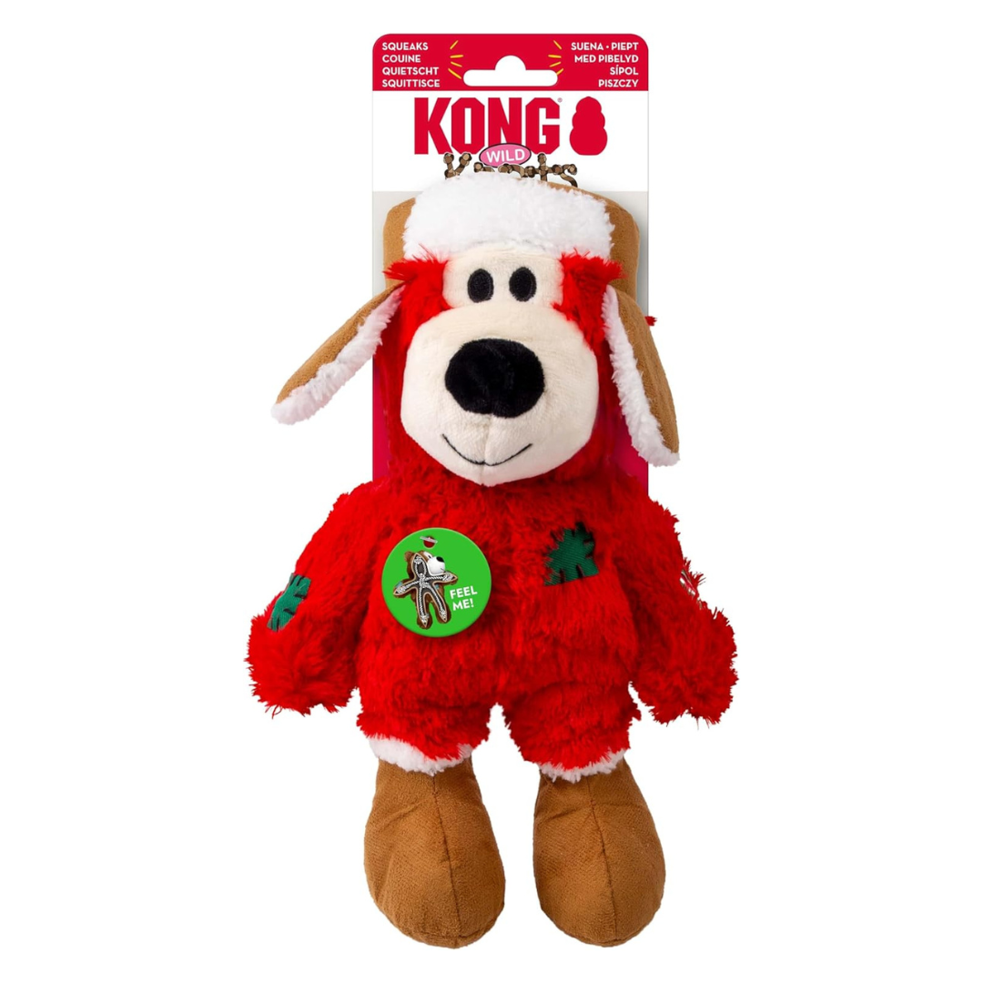 KONG Holiday Wild Knots Bear Assorted
