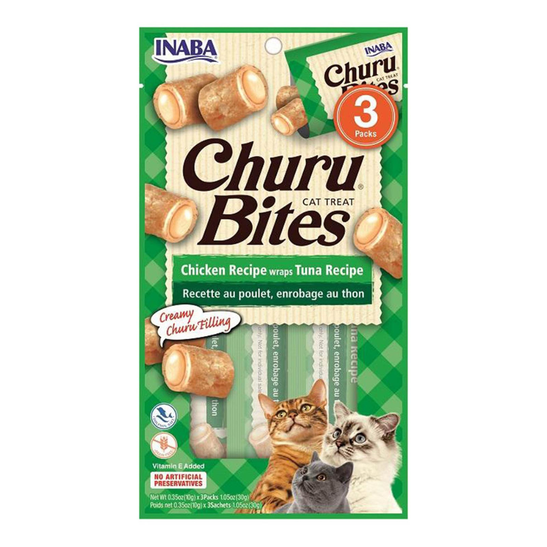 INABA Dog Churu Bites Chicken Wraps with Tuna 96g (6pk)