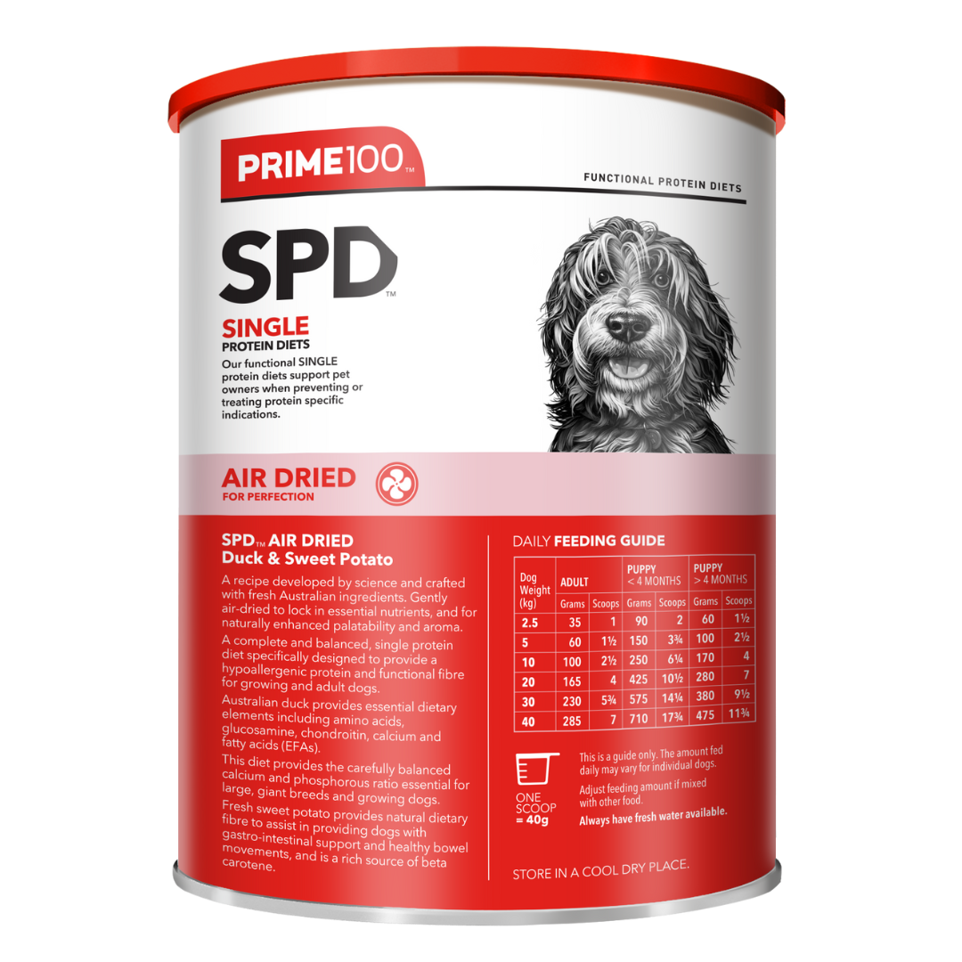 PRIME100 SPD Air Dried Duck & Sweet Potato