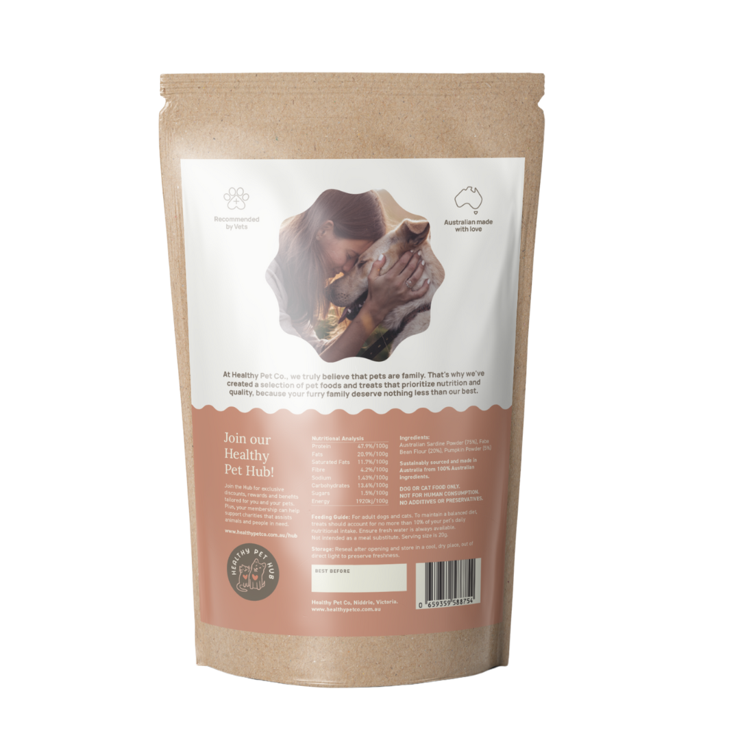 Healthy Pet Co. Sardine Nibbles 125g