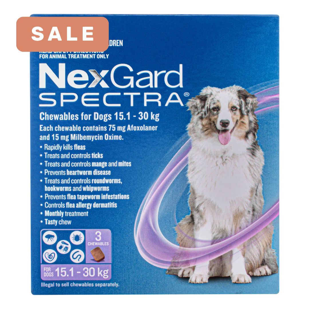 NexGard SPECTRA for Dogs 15.1-30kg