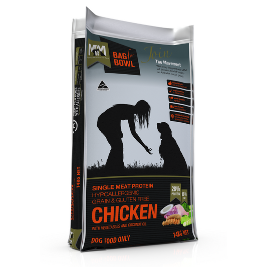 MFM Dog Single Protein Chicken Grain & Gluten Free (Red)