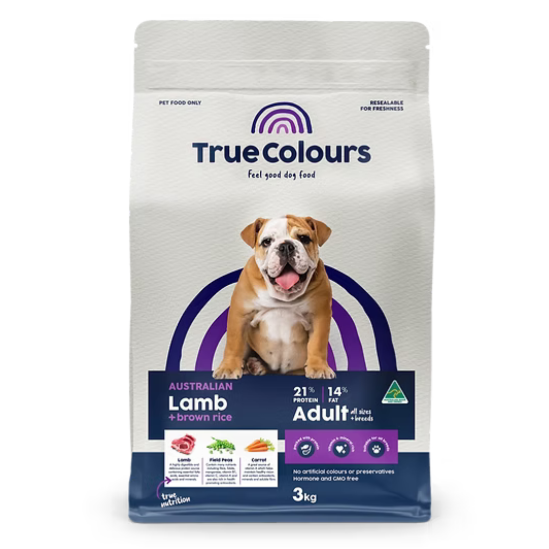 True Colours Adult Lamb & Brown Rice