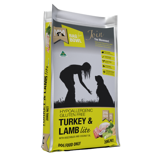 MFM Dog Lite Turkey & Lamb Gluten Free (Yellow)