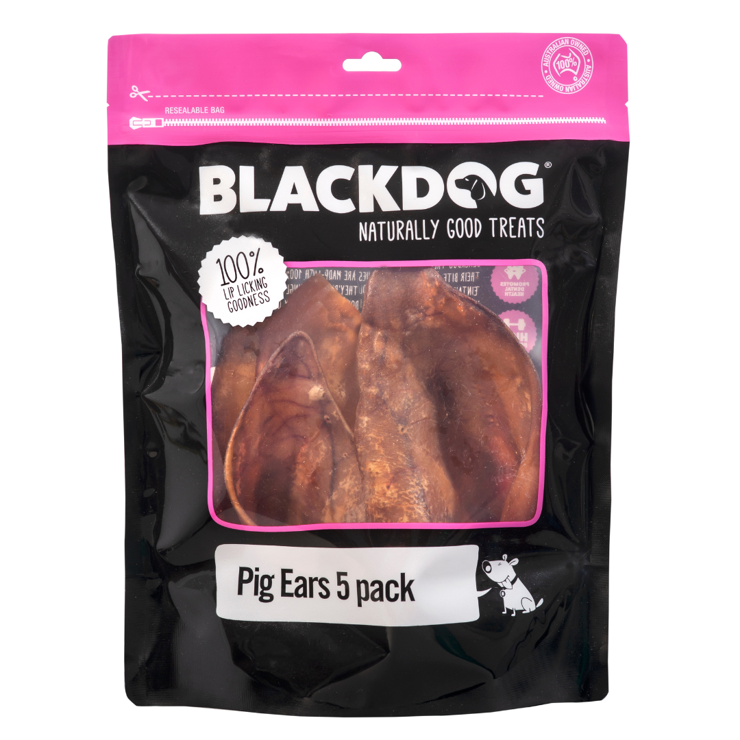 Blackdog Pig Ears 5pk