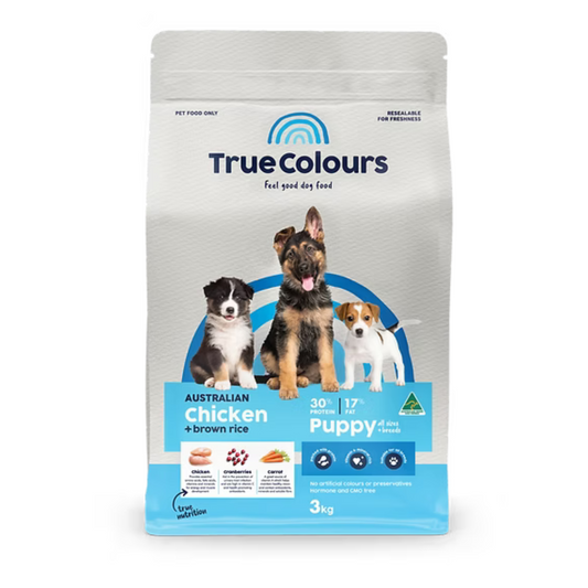 True Colours Puppy Chicken & Brown Rice