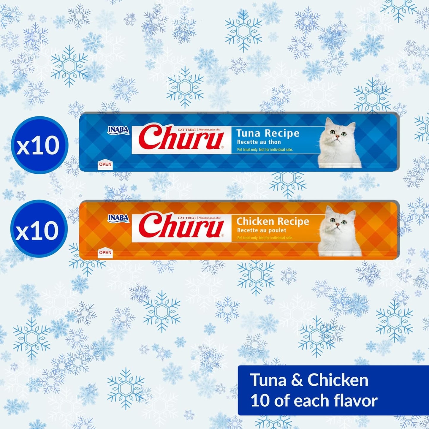 Inaba Churu Holiday Tuna & Chicken Variety (20pc)