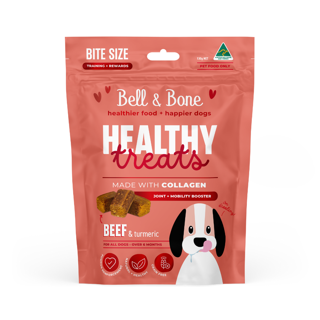 Bell & Bone Dog Joint and Mobility Beef & Turmeric Healthy Treat 130g