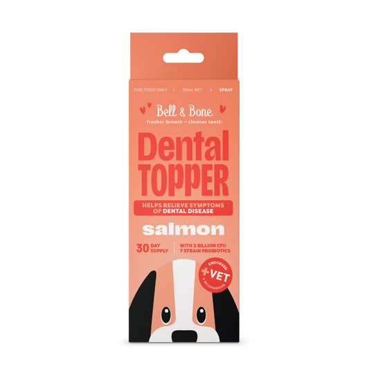 Bell & Bone Dog Dental Topper Salmon 30ml