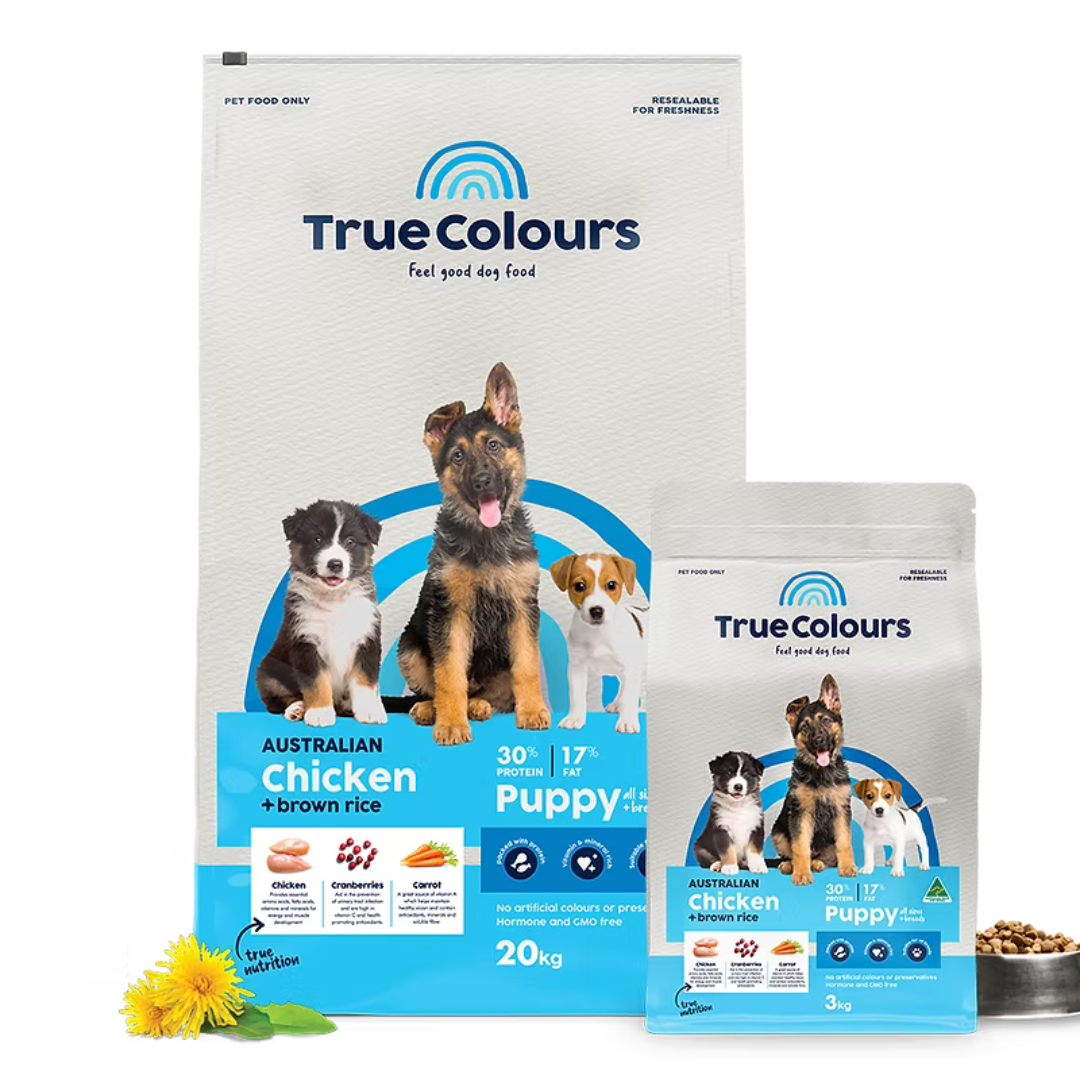 True Colours Puppy Chicken & Brown Rice