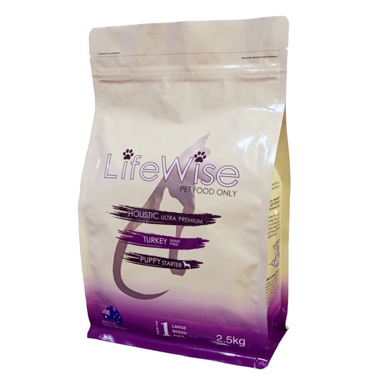 LifeWise Puppy (Stage 1) Mini Starter Grain Free Turkey, Lamb, & Veg