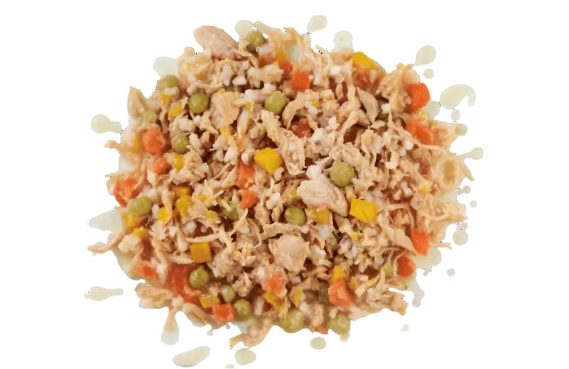 Applaws Dog Taste Toppers Chicken, Salmon & Veg in Broth 156g (16pk)