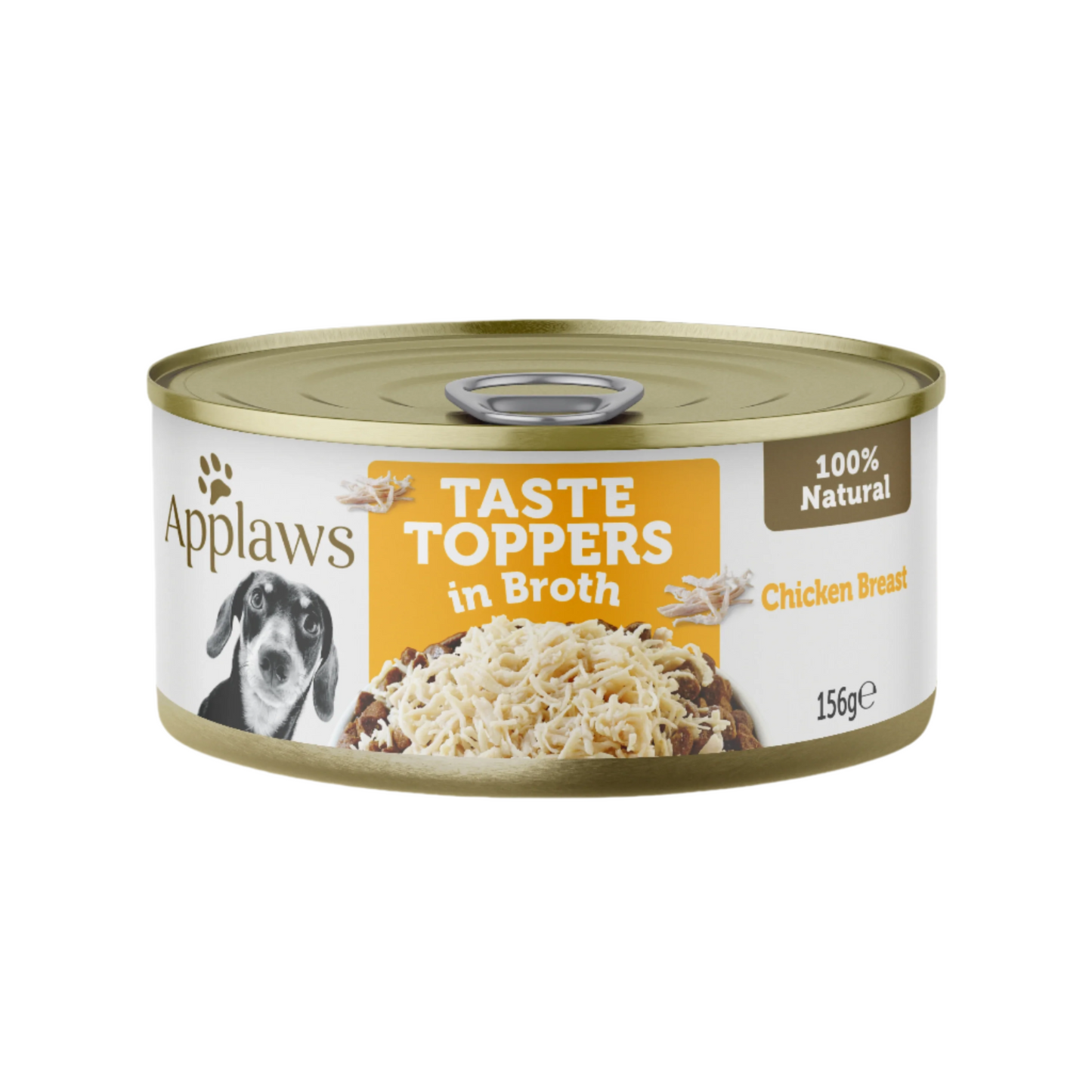 Applaws Dog Taste Toppers Chicken in Broth 156g (16pk)