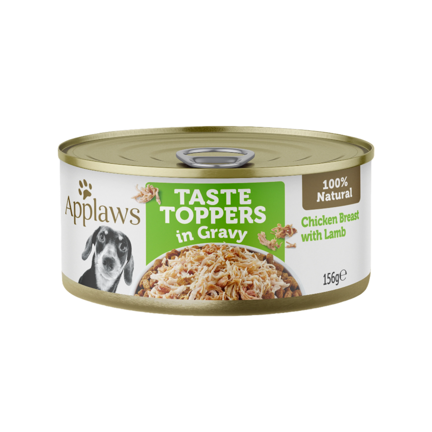 Applaws Dog Taste Toppers Chicken & Lamb in Gravy 156g (16pk)