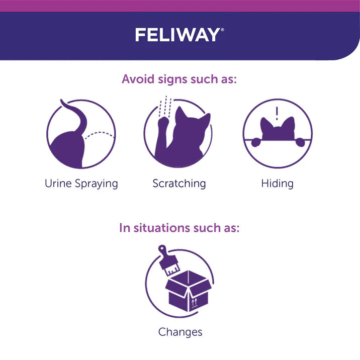 Feliway Calm Home Diffuser Refill 48ml (3pk)