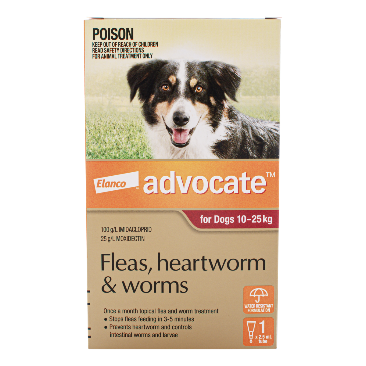 Flea Tick Advocate Large Dog Advocate Flea Worm Treatment For Dogs
