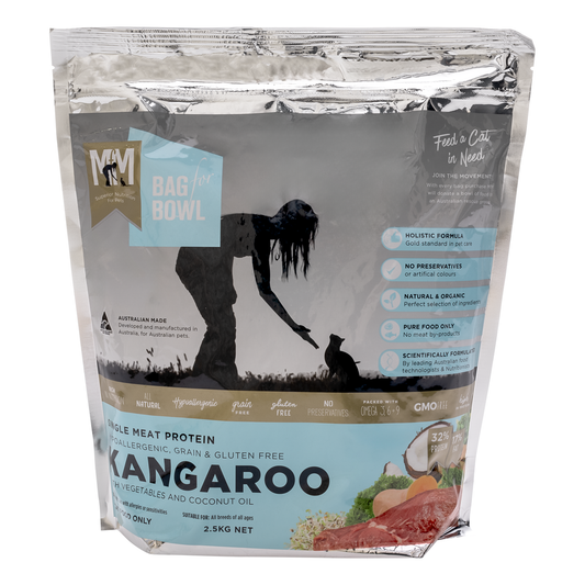 MFM Cat Single Protein Roo Grain & Gluten Free Light Blue 2.5kg