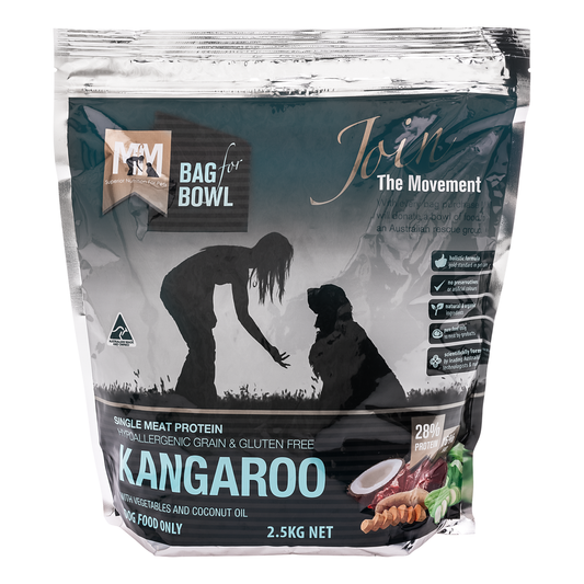 MFM Dog Single Protein Kangaroo Grain & Gluten Free (Blue)