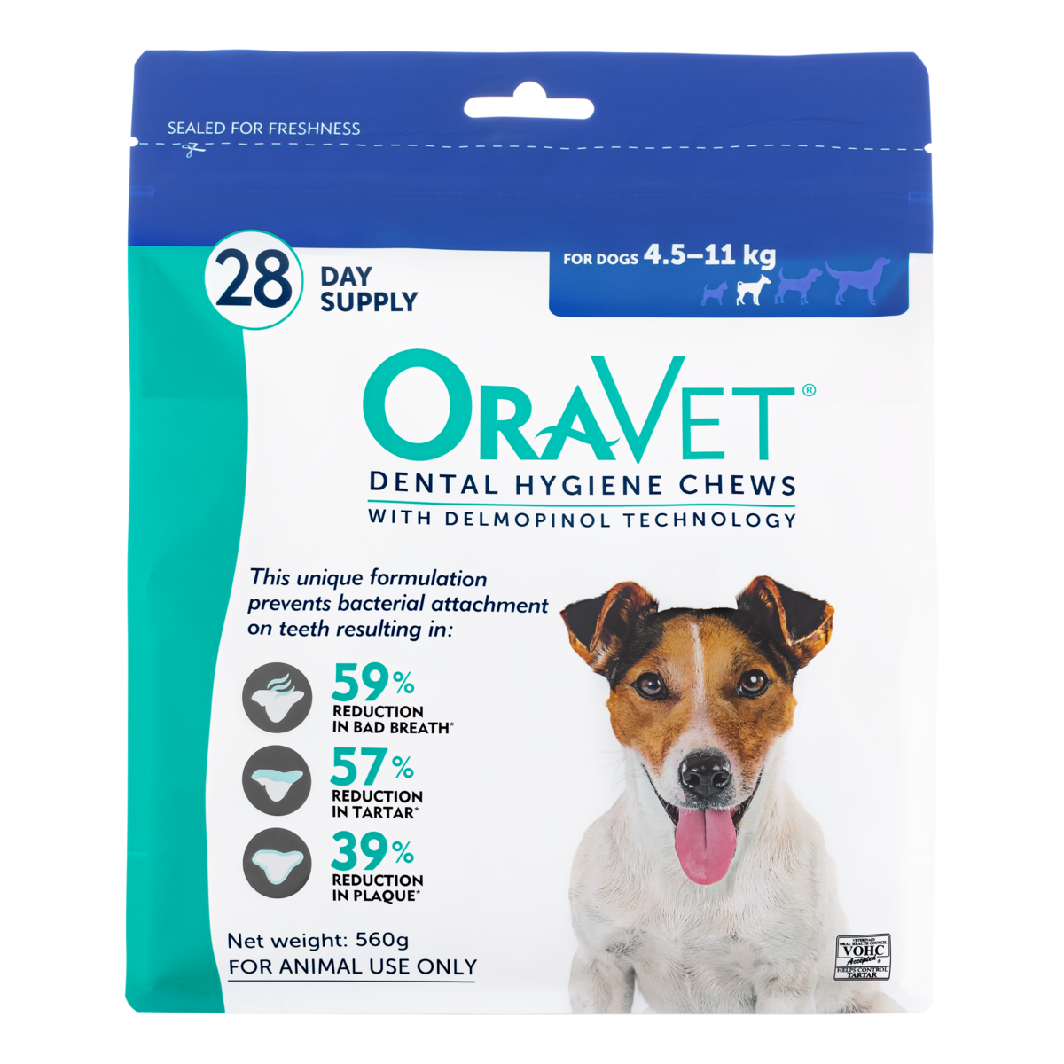 Oravet Dental Chews - Small (28 chews)