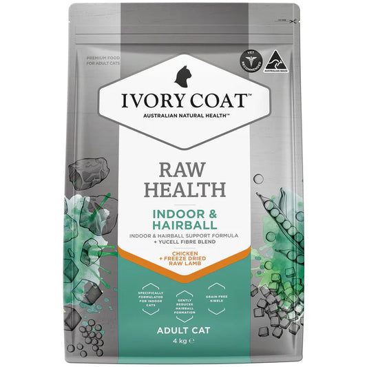 Ivory Coat Raw Health Cat Indoor & Hairball