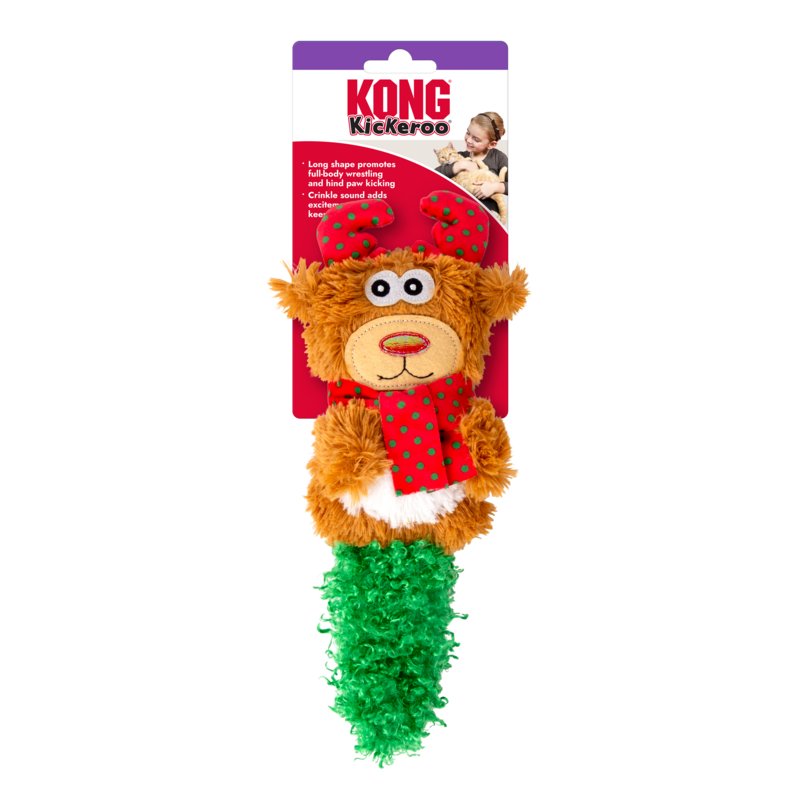 KONG Holiday Kickeroo Assorted Characters