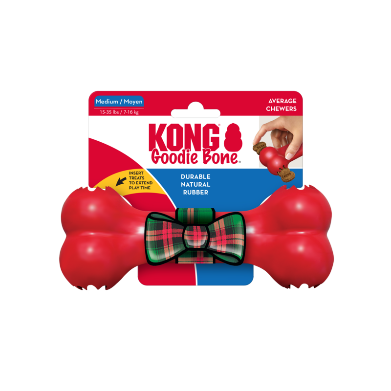 KONG Holiday Goodie Bone