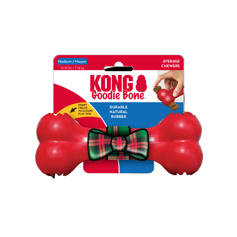 KONG Holiday Goodie Bone