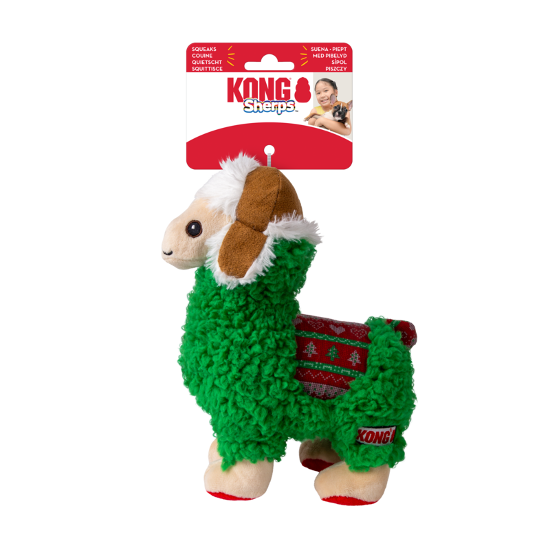 KONG Holiday Sherps Llama M