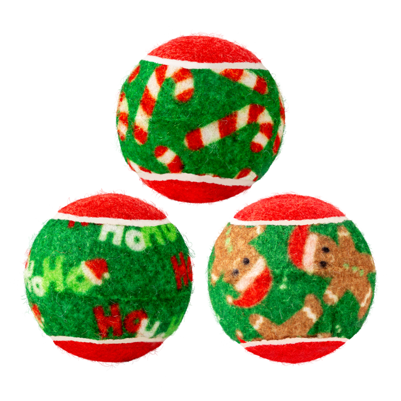 KONG Holiday Squeakair Balls (6pk)