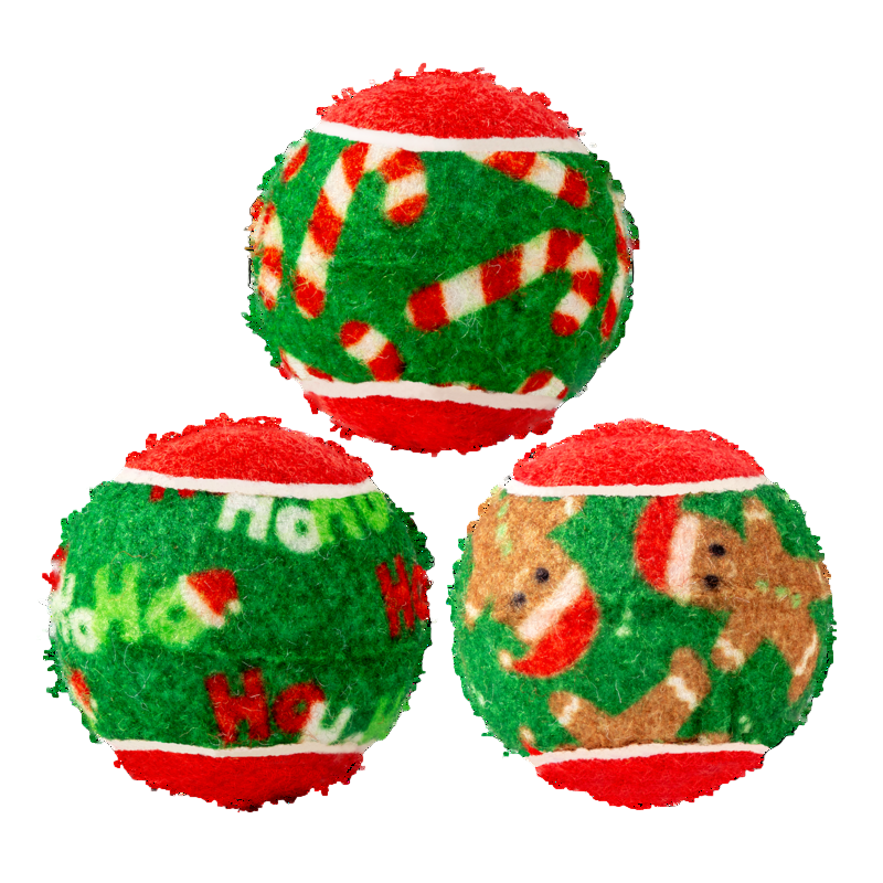 KONG Holiday Squeakair Balls (6pk)
