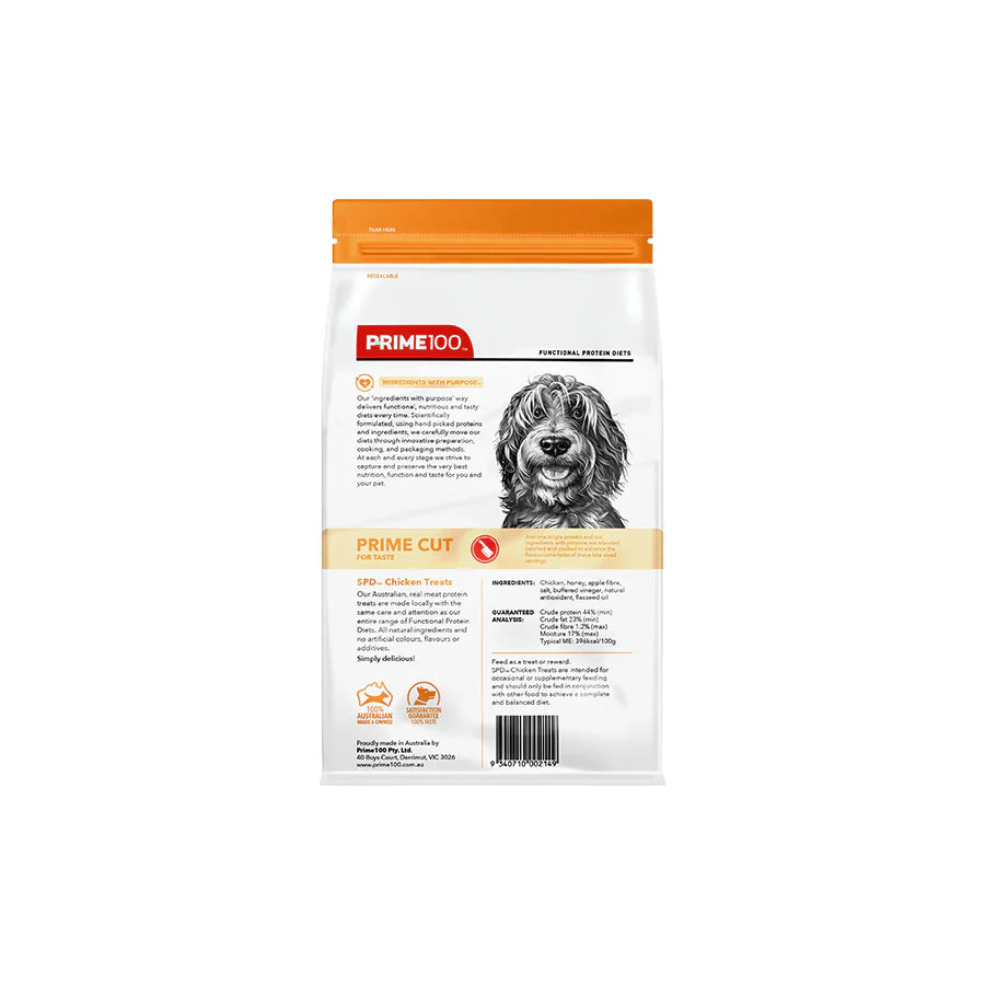 PRIME100 SPD Prime Cut Chicken Treats 100g