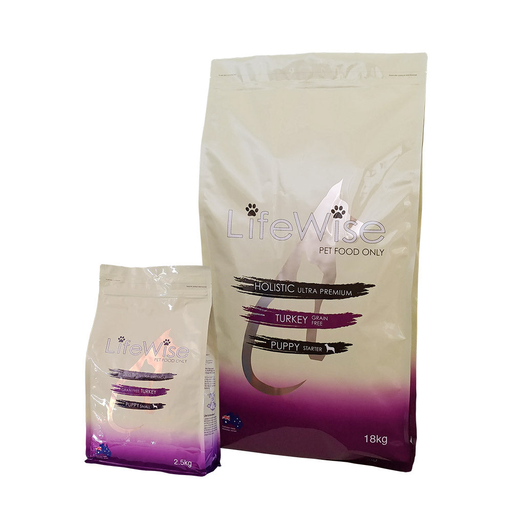 LifeWise Puppy (Stage 1) Mini Starter Grain Free Turkey, Lamb, & Veg
