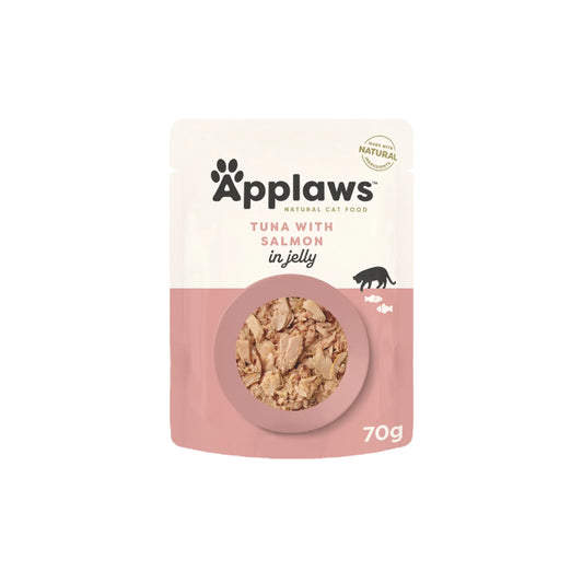Applaws Cat Jelly Pouch - Tuna & Salmon 70g (16pk)