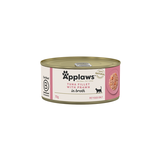 Applaws Cat Tin Tuna & Prawn 70g (24pk)