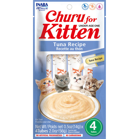 INABA Cat Churu Puree Kitten Tuna 56g (6pk)