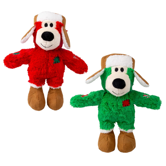 KONG Holiday Wild Knots Bear Assorted