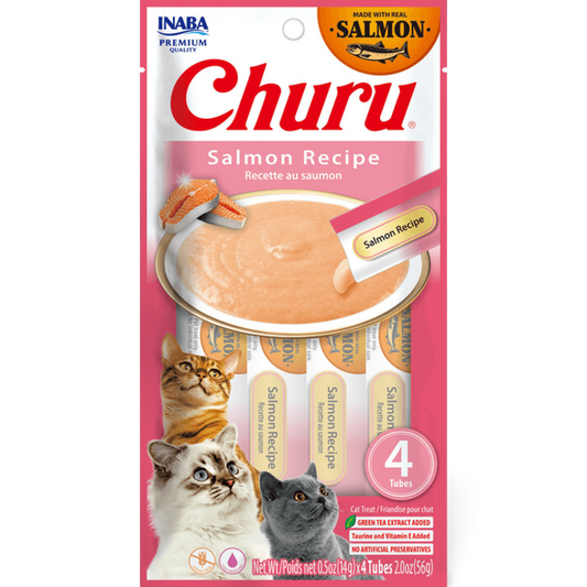 INABA Cat Churu Puree Salmon 56g (6pk)