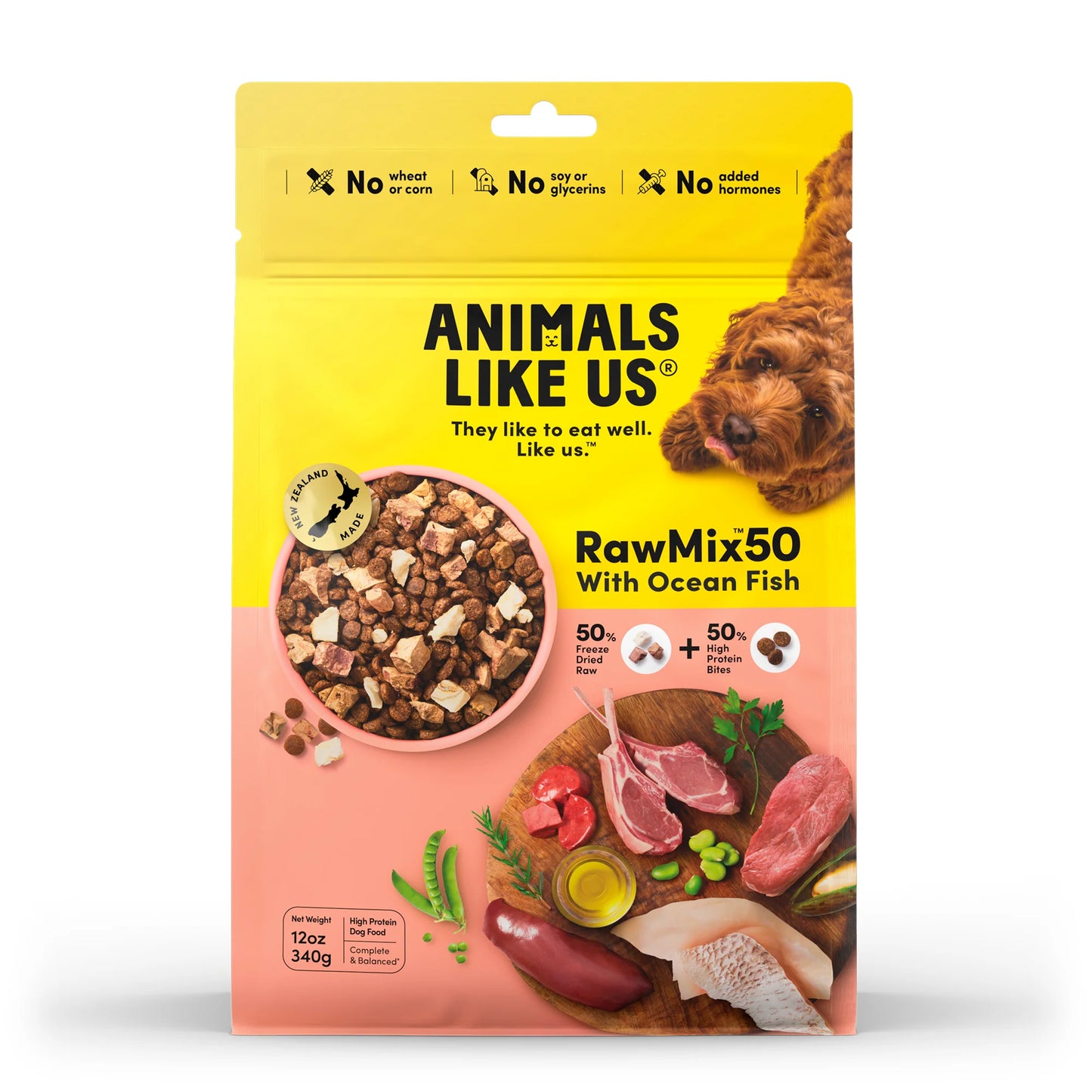 Animals Like Us Rawmix50 with Ocean Fish 1.8kg