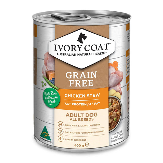 Ivory Coat Dog Chicken with Coconut Stew 400g (12pk)