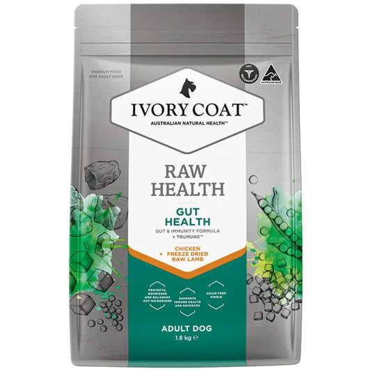Ivory Coat Dog Raw Health - Gut Health