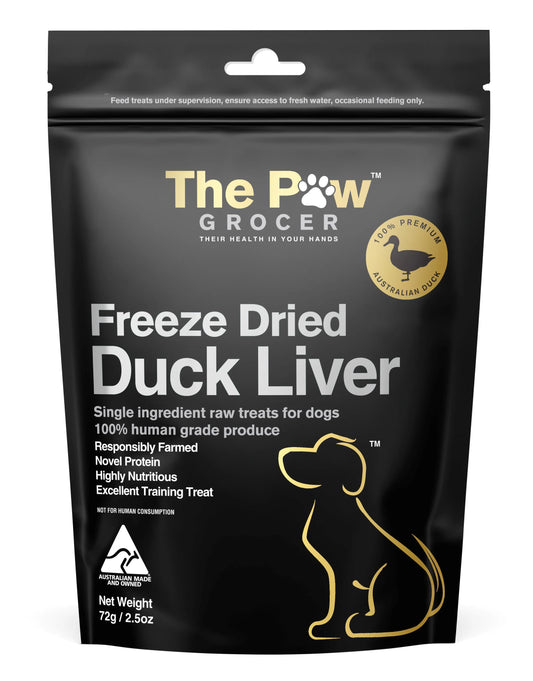 The Paw Grocer Freeze Dried Duck Liver 72g