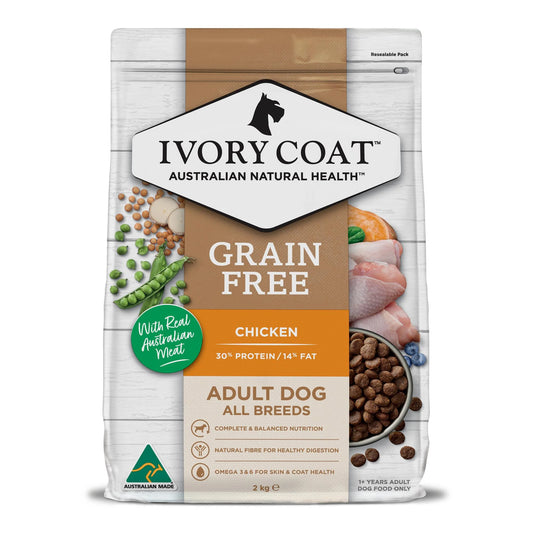 Ivory Coat Dog Grain Free Adult Chicken & Coconut Oil